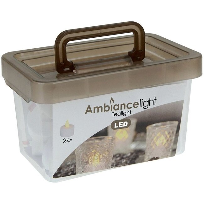 Ambiance LED-Teelichter - Box mit 24 Stück