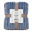 Ceruzo Fleece deken - 150x200 cm - denim blauw