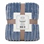Fleece deken - 150x200 cm - denim blauw
