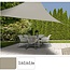 Schaduwdoek driehoek 360x360x360 - olijfgroen