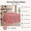 Fleece deken - 200x240 cm - roze