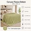 Ceruzo Fleece deken - 200x240 cm - groen