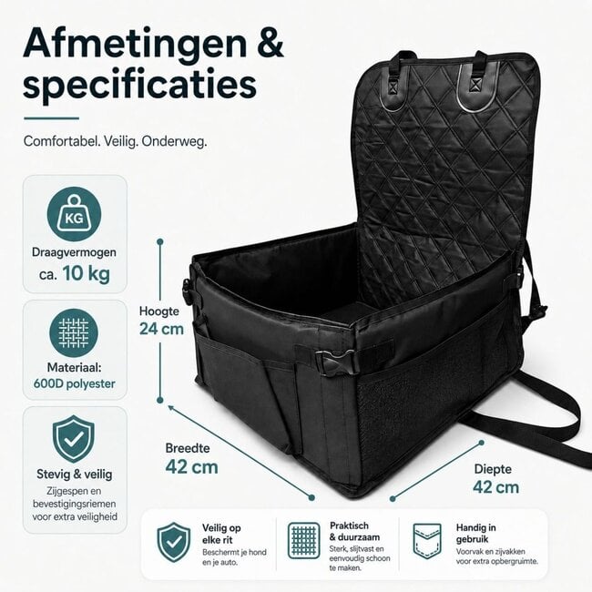 Autostoel voor Hond