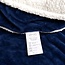 Sherpa Fleece Deken - 150x200 cm - Blauw