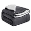 Sherpa Fleece Deken - 150x200 cm - Donker Grijs
