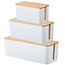 Kabelbox Wit - 3-delig