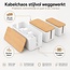 Kabelbox Wit - 3-delig