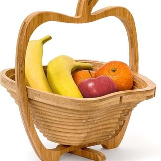 Ceruzo Fruitmand - Opvouwbaar - Bamboe