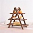 Serveerrek Hout - 3 Laags - 40 cm
