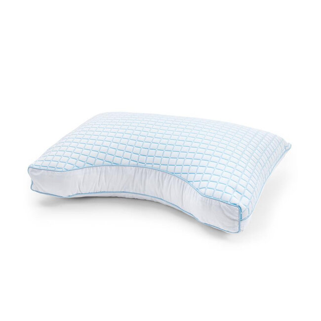 Dreamhouse 3D Blue Cell Tech Cooling Microgel Neck Support Pillow
