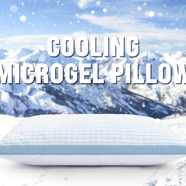 Dreamhouse 3D Blue Cell Tech Cooling Memory Foam Pillow