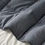 Primaviera Deluxe All-in-One Lazy Perkal-Bettdecke - Anthrazit - 200 × 220 cm
