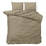 Zensation Satin Point Taupe 200 × 220 - Duvet Cover