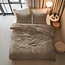 Sleeptime Amber beige/brown 200 × 200/220 - Duvet Cover