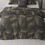 Sleeptime Golden Leaf Bettbezug - Anthrazit, 200 × 220 cm