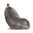 Sleeptime Bed support cushion Taupe 34 × 50 - Reading Pillow