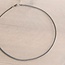 Flache Schlangenkette - 3 mm - Silberfarben