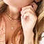 Flat “Snake” chain 3 mm - silver color