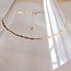 Geflochtene Schlangenkette - Goldfarben