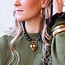 Koning Bamboe Beaded necklace XXL - brown