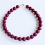 Koning Bamboe Beaded necklace XXL - cherry