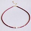 Koning Bamboe Miyuki Necklace - Sunkissed Cherry