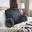Sleeptime Backrest anthracite 34 × 50 - Reading Pillow
