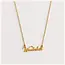 Koning Bamboe Fijne 'Wanderlust' ketting