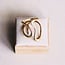 Koning Bamboe Retro-Statement-Ring - Gold