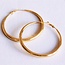 Koning Bamboe Bold Earrings '60 mm'