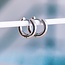 EA517: RVS breed creool 16mm - zilver