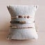 Koning Bamboe Miyuki bracelet with 5 mini daisy flowers - mix nude