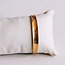 Koning Bamboe Wide Flared Bangle - Gold