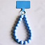 Koning Bamboe Beaded Phone Wrist Strap XXL - light blue