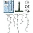 IJspegel verlichting - 180 LED - 6 meter - wit