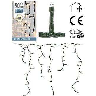 Icicle lighting 90 LEDs - 3 meters