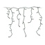 LED Icicle String Lights - 180 LEDs, 6 m, Warm White