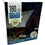 LED Icicle String Lights - 180 LEDs, 6 m, Warm White