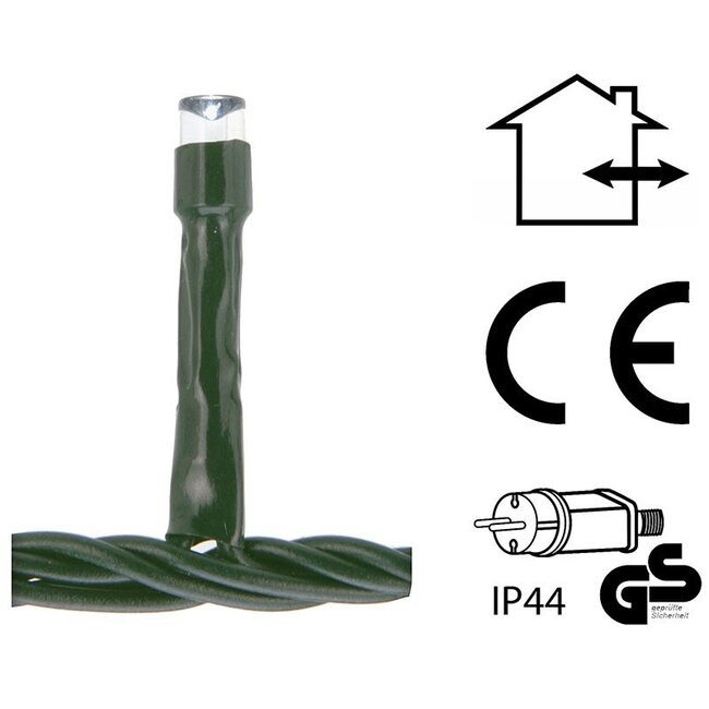 LED-Eiszapfen-Lichterkette - 360 LEDs, 12 m, Warmweiß
