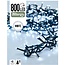 Micro-Cluster-LED-Lichterkette - 800 LEDs, 16 m, Weiß, 8 Lichtfunktionen und Speicher