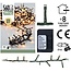 Micro-Cluster-Lichterkette - 560 LEDs - 11 m - Extrawarmweiß - 8 Funktionen und Speicher