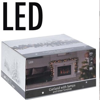 Garland with 30 LED - warm white