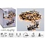 Micro Cluster 700 LED's -14 meter - warm wit - 8 functies + geheugen