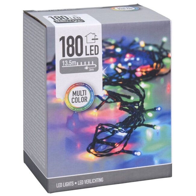 LED lighting - 180 LEDs - 13.5 meters - multicolor