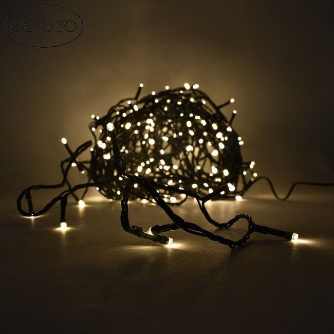 Ceruzo LED lighting - 9 meters - 120 LED lights - warm white - for indoors and outdoors
