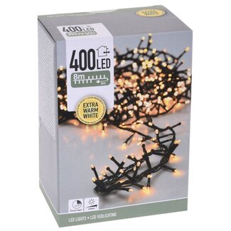 Micro-Cluster-Lichterkette - 400 LEDs - 8 m - Timer und Dimmer