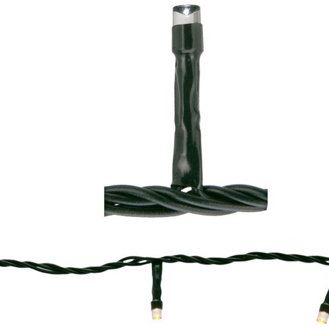 Weihnachts-Lichterkette - 80 LEDs - 6 m - Warmweiß
