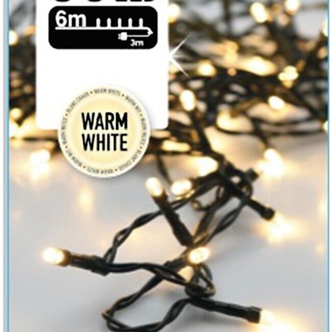 Weihnachts-Lichterkette - 80 LEDs - 6 m - Warmweiß