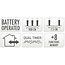 LED-Lichterkette - 120 LEDs - 9 m - Warmweiß - Batteriebox, Doppeltimer, Memory-Funktion und Lichtfunktionen