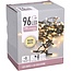 Batteriebetriebene LED-Lichterkette - 96 LEDs, Warmweiß, Mit Timer und Speicher